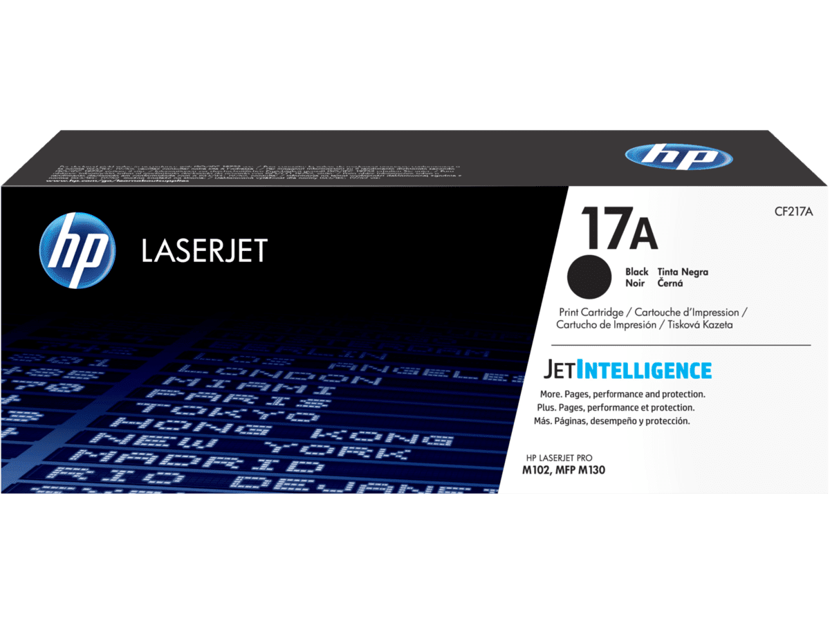 CF217A ภาพตัวอย่างสินค้ารหัส CF217A — บรรจุภัณฑ์อาจต่างกันตามล็อต