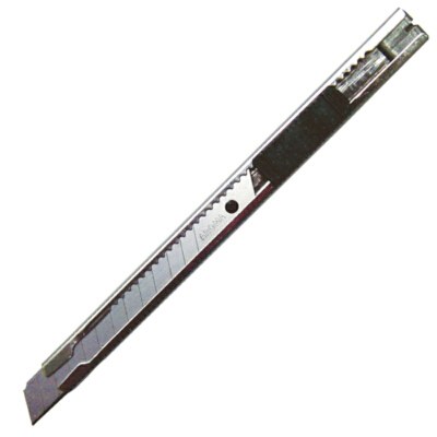 คัตเตอร์เล็ก สแตนเลส รุ่น Silver-11 (12 อัน/กล่อง)