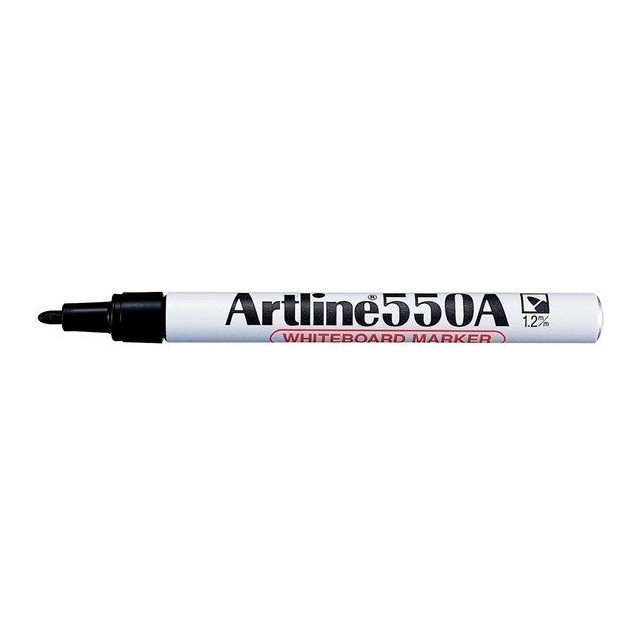 ปากกาไวท์บอร์ด Artline 550A หัวกลมเล็ก 1.2 มม.