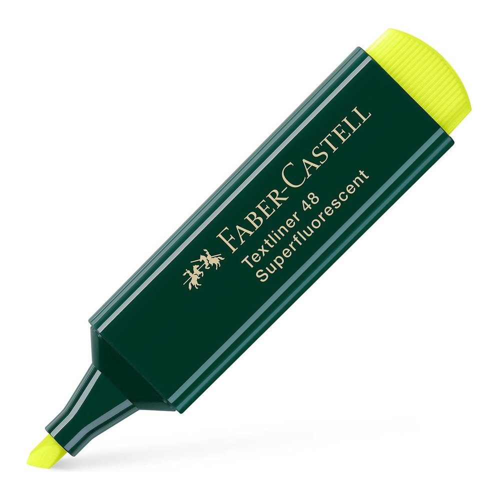 ปากกาเน้นข้อความ Textliner 48 สีเหลืองสะท้อนแสง