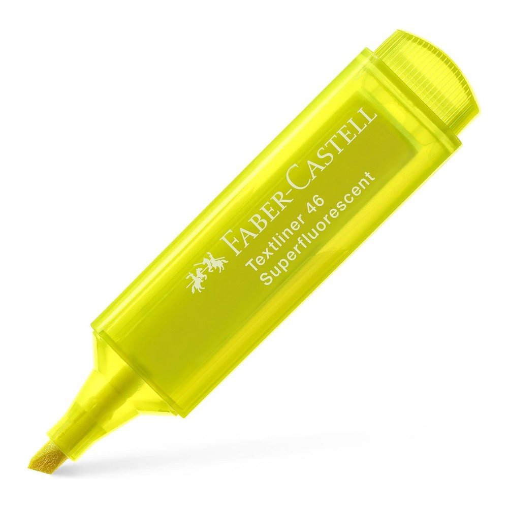 ปากกาเน้นข้อความ Textliner 46 สีเหลืองสะท้อนแสง
