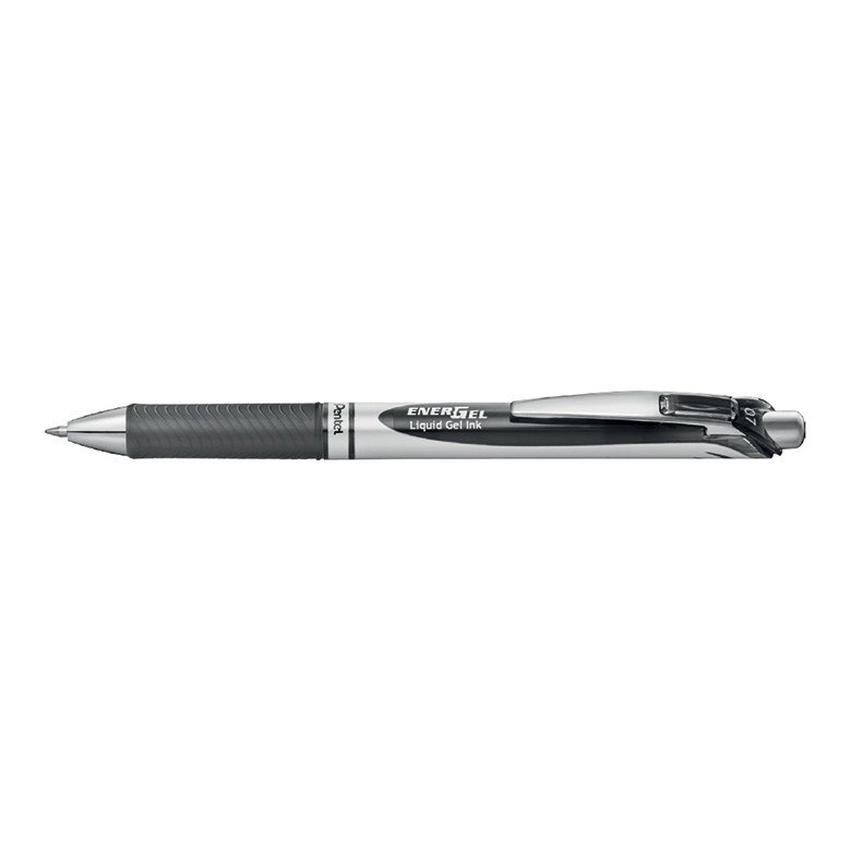 ปากกาหมึกเจล คลิปเงิน Pentel รุ่น BL77