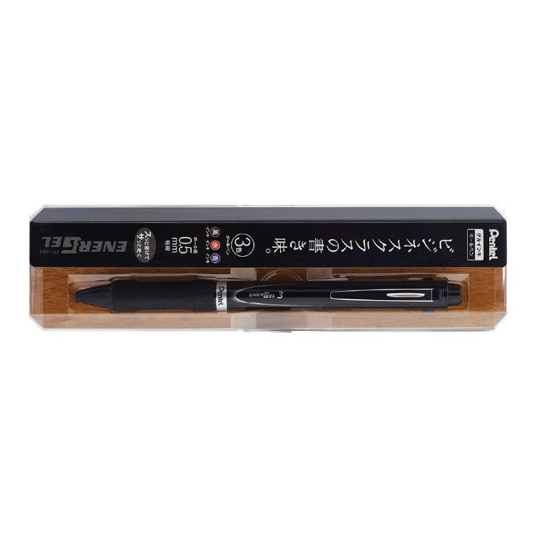 ปากกาหมึกเจล 3 สีในด้ามเดียว Pentel รุ่น XBLC35