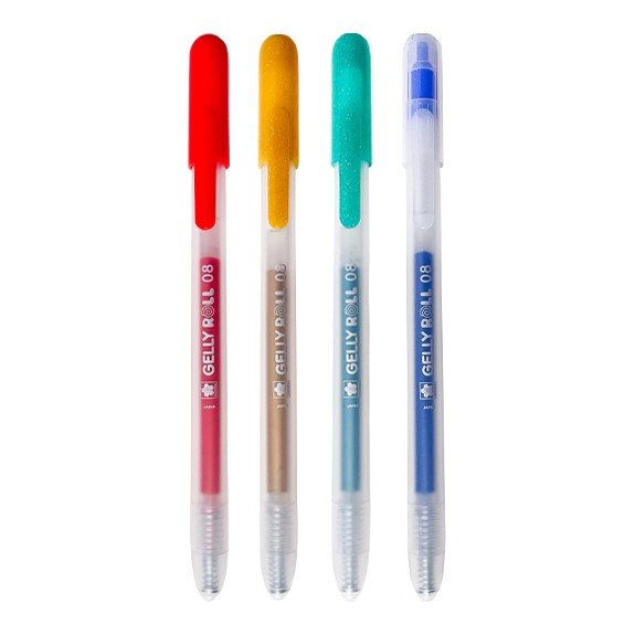 ปากกาเจลแบบกด Sakura Gelly Roll Retractable 0.8 มม.